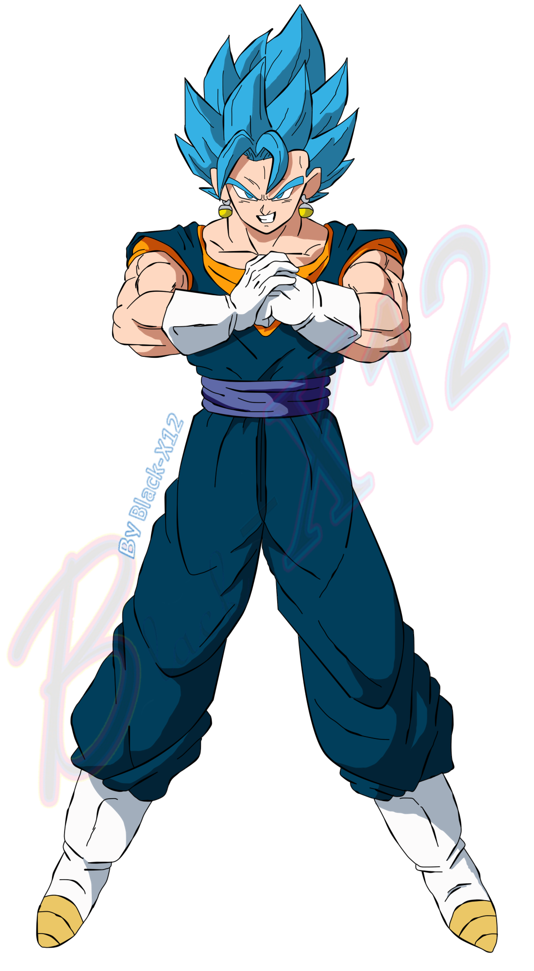 Goku SSB  3 (Bucchigiri Match Palette) by SSJROSE890 on DeviantArt