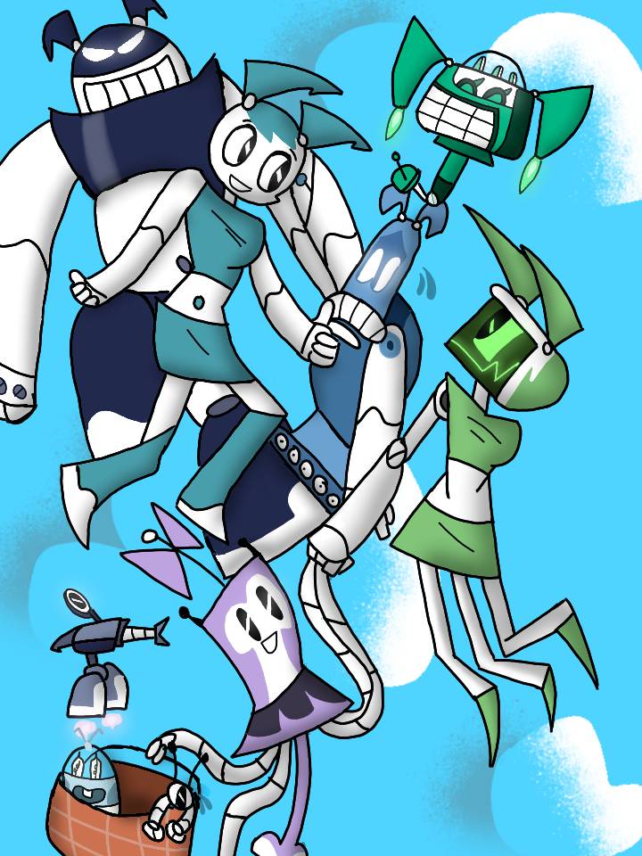 XJ-9 Meets Her ROBOT Sisters?! 🤖, My Life As A Teenage Robot