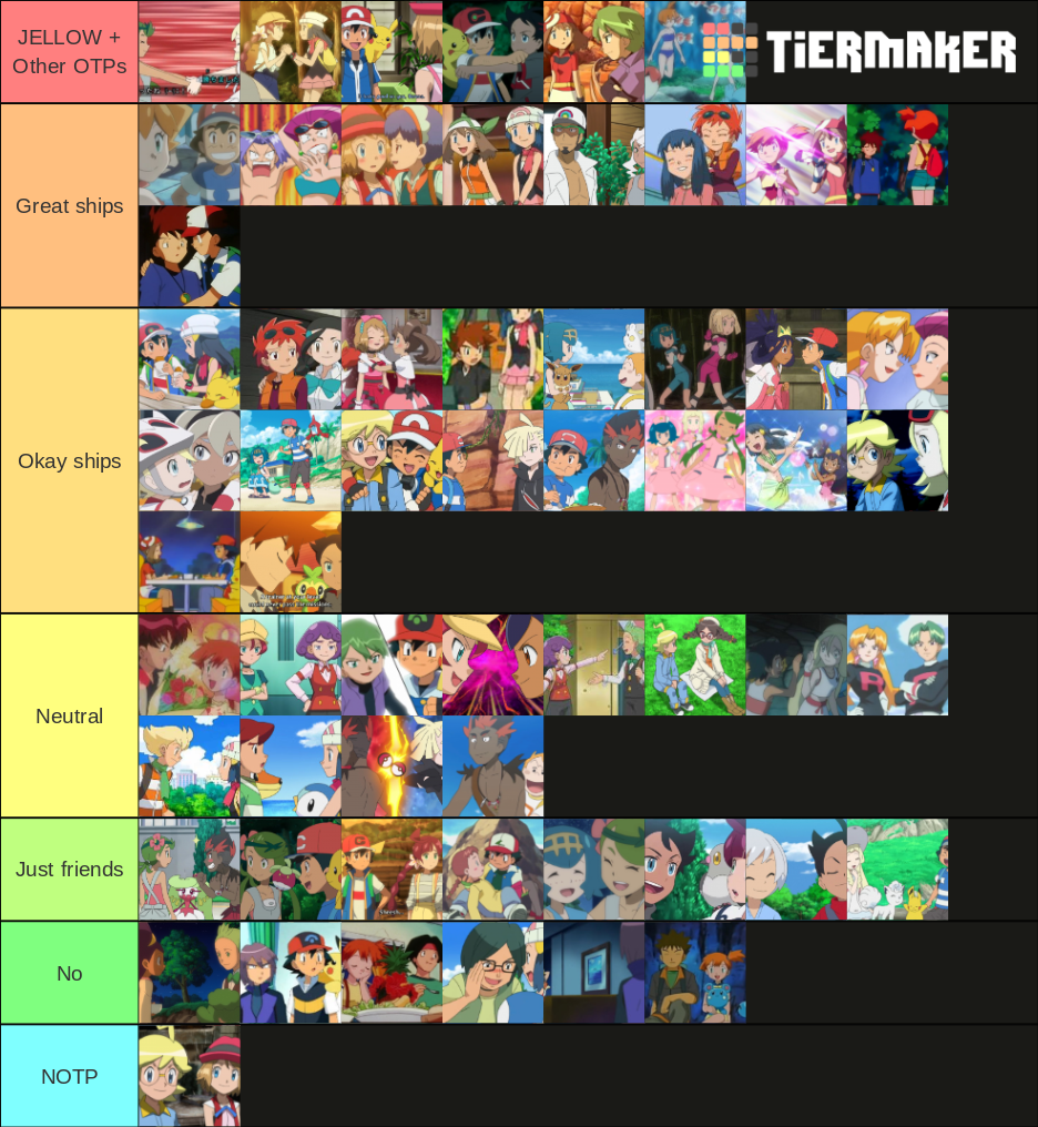 My Updated Ash's Pokemon Tier List by DoraeArtDreams-Aspy on DeviantArt