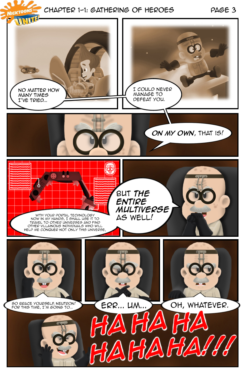 Nicktoons Unite! Chapter 1 Issue 1 (Page 3) by AlexJMontes on