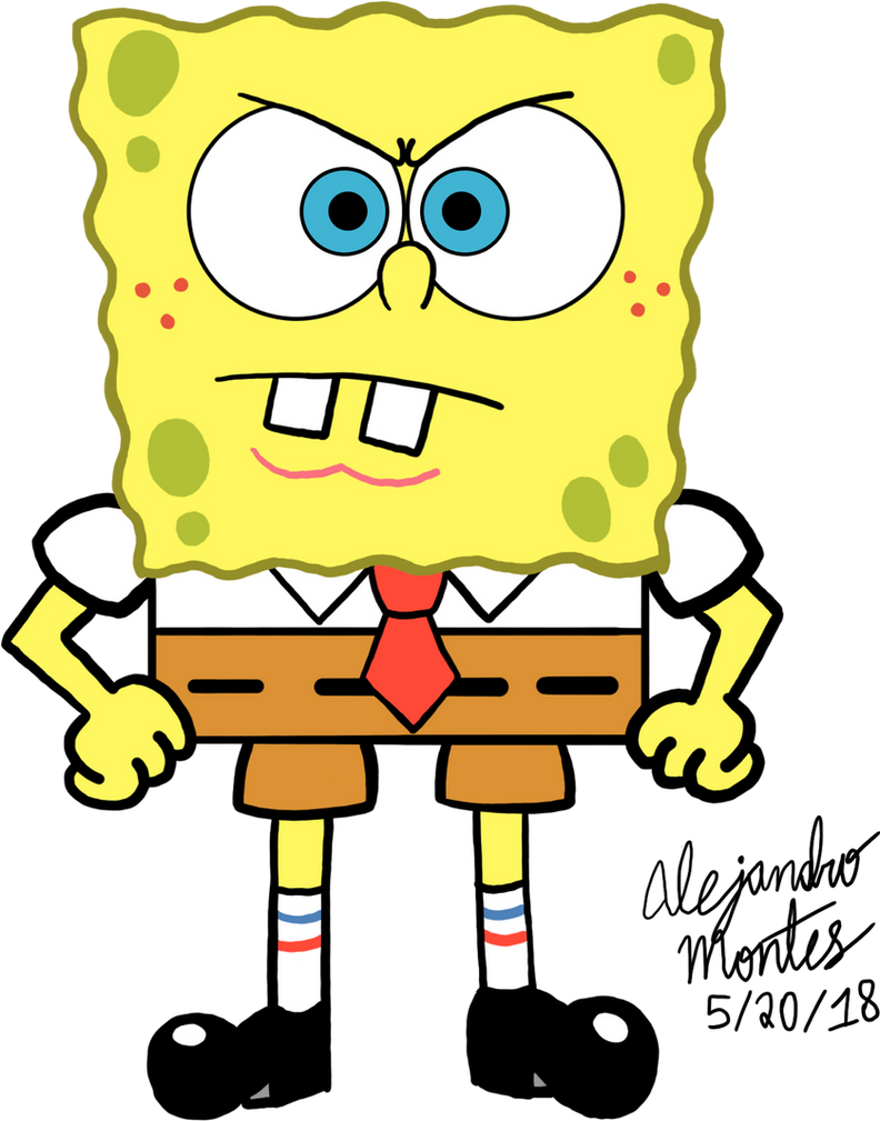 SpongeBob SquarePants - N. Unite Comic Render by AlexJMontes on DeviantArt
