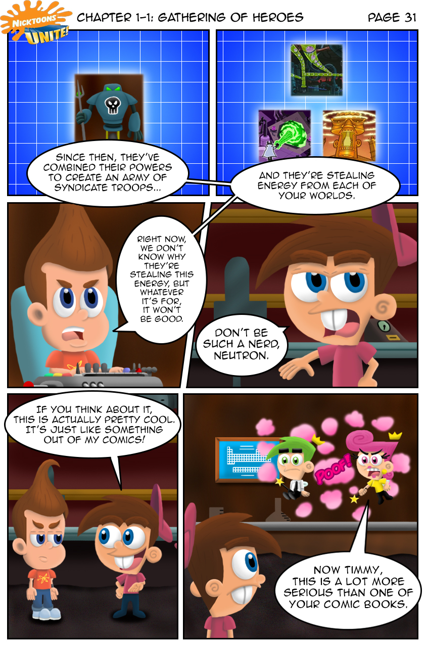 Nicktoons Unite! Chapter 1 Issue 1 (Page 31) by AleMon1097 on