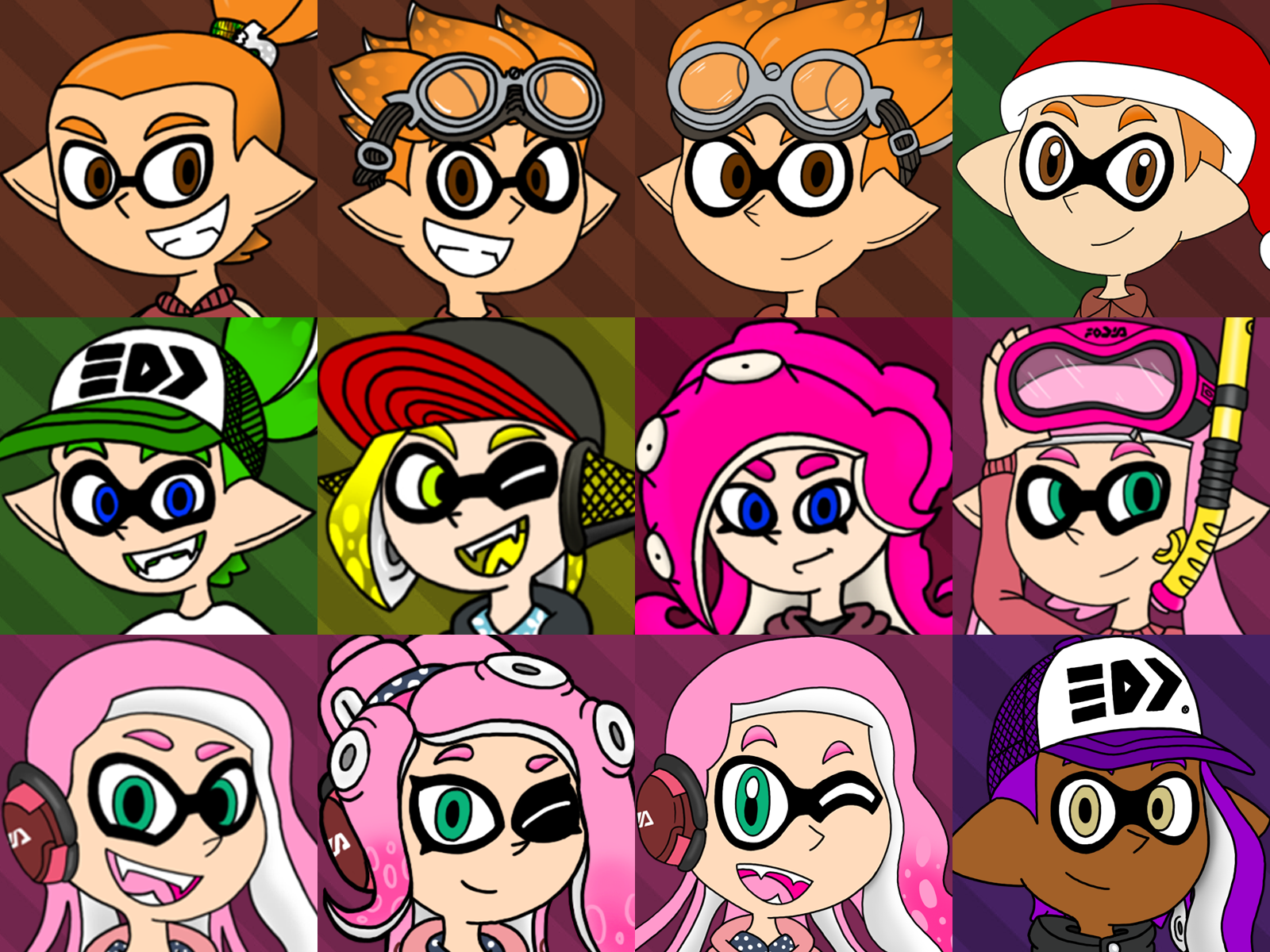 Splatoon Icons - Series 1 by AlexJMontes on DeviantArt