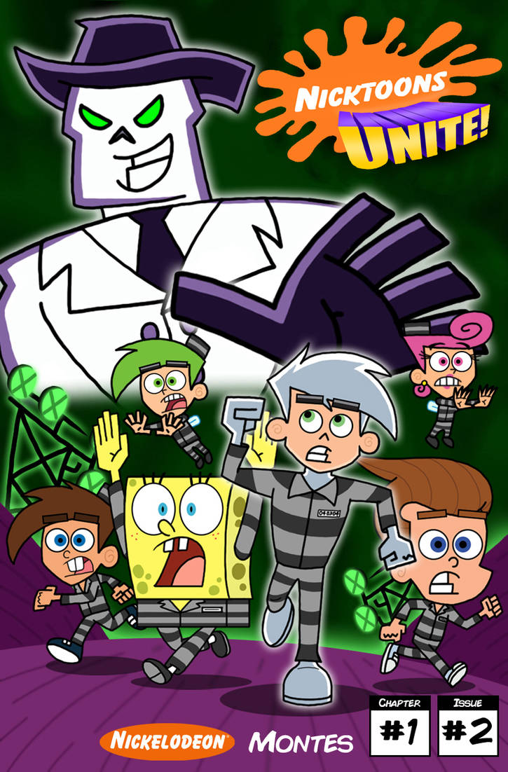 Nicktoons Unite! Chapter 1 Issue 2 (Cover) by AleMon1097 on DeviantArt