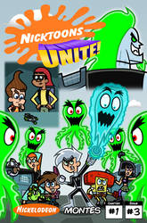 Nicktoons Unite! - Chapter #1, Issue #3 (Cover) by AlexJMontes