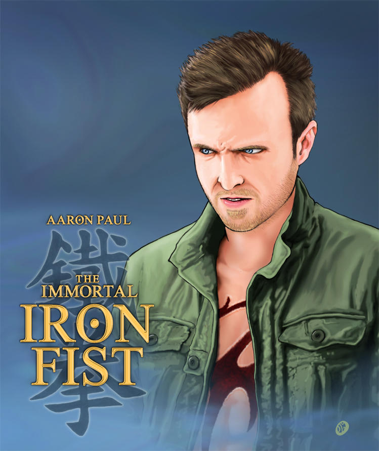 Aaron Paul as Iron Fist