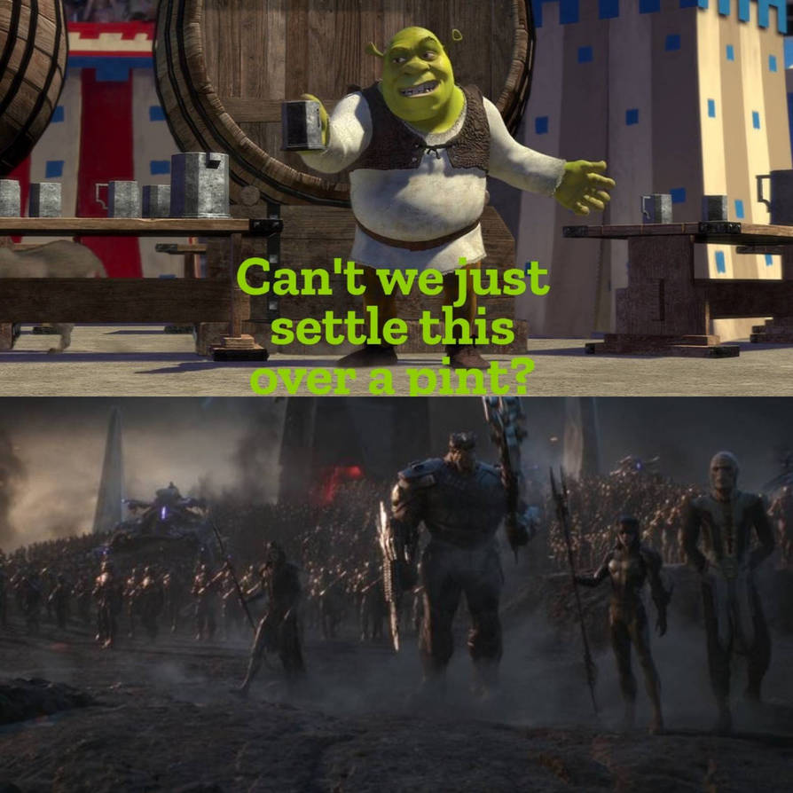 Shrek Tries Settling Thanos s Army By TonyofBajaloa95 On DeviantArt shrek-tries-settling-thanos-s-army-by-tonyofbajaloa95-on-deviantart