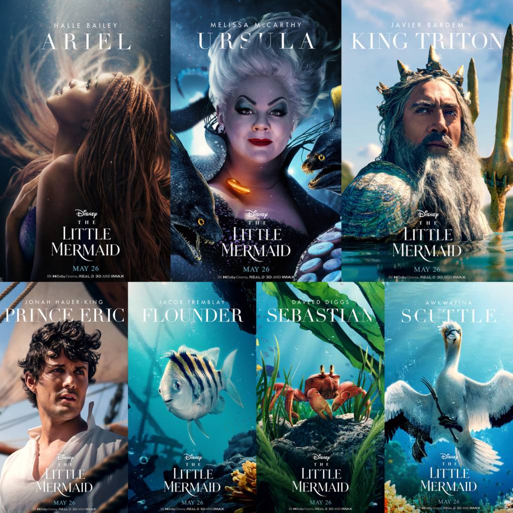 The Little Mermaid 2023 Character Posters By TonyofBajaloa95 On the-little-mermaid-2023-character-posters-by-tonyofbajaloa95-on
