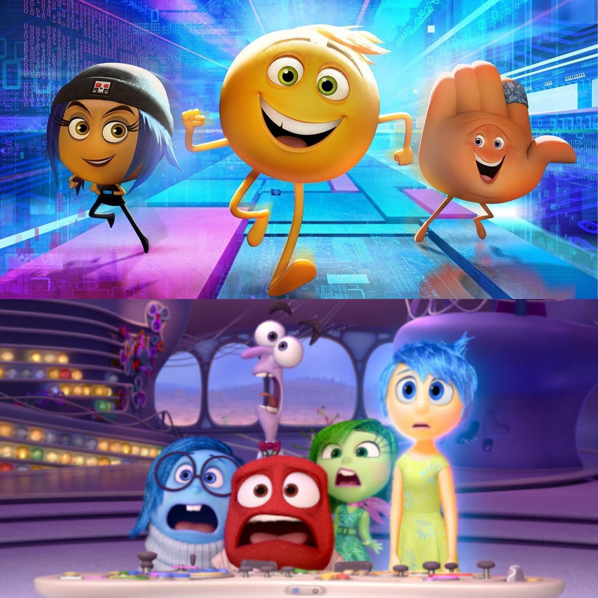 Inside Out emotions react to the Emoji Movie by TonyofBajaloa95 on ...
