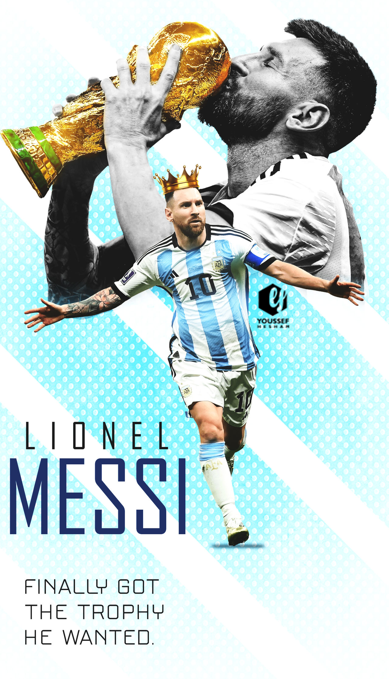 Messi Poster Lionel Messi Ten Artwork