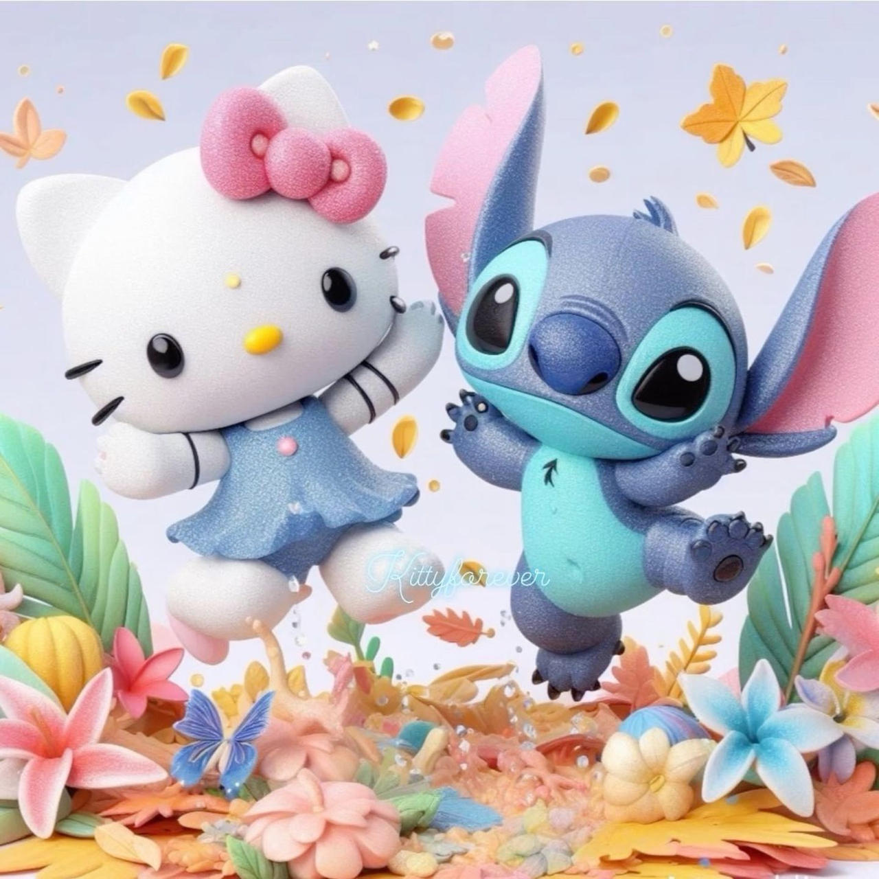 hello kitty x stitch by lisettetevy on DeviantArt