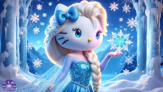 Elsa Hello Hello Kitty As Elsa by lisettetevy on DeviantArt