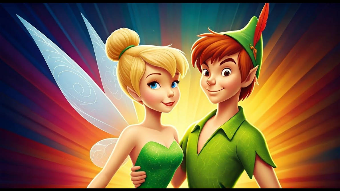 Peter Pan Partner tinker bell and peter pan by lisettetevy on DeviantArt
