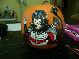AnE - Demon Lord Rin Halloween Pumpkin