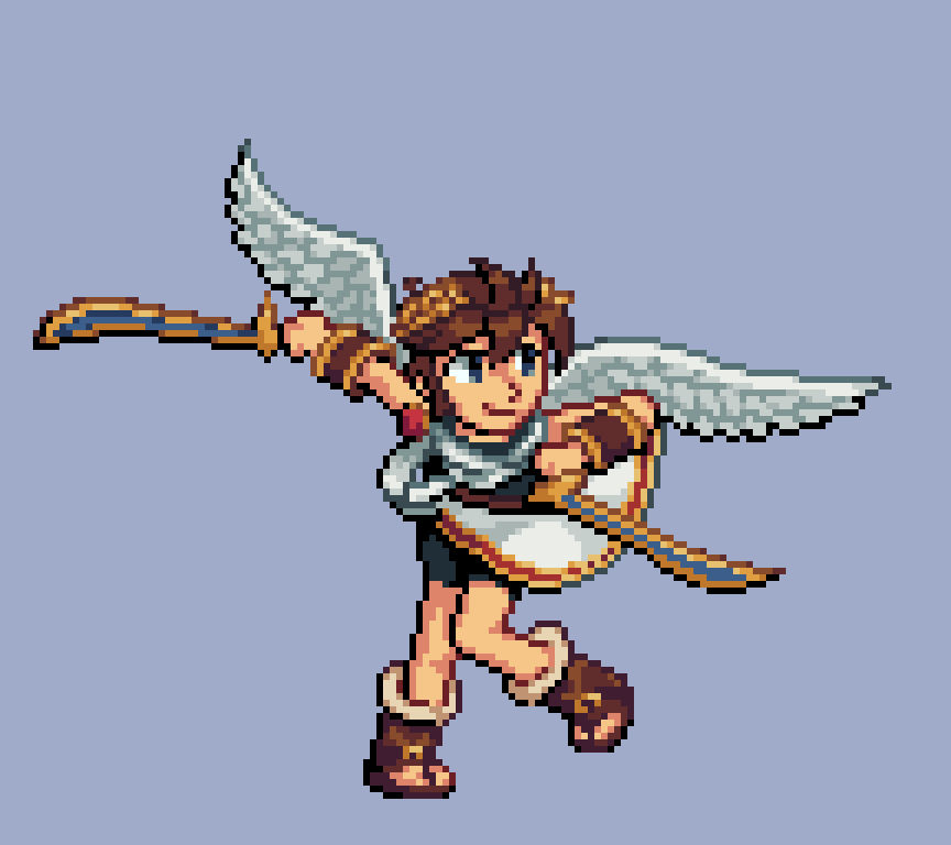 Pit (Kid Icarus: Uprising) by ChiptuneKirby on DeviantArt