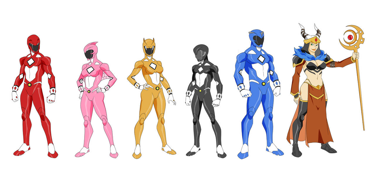 Go Go Power Rangers by thecreator9 on DeviantArt