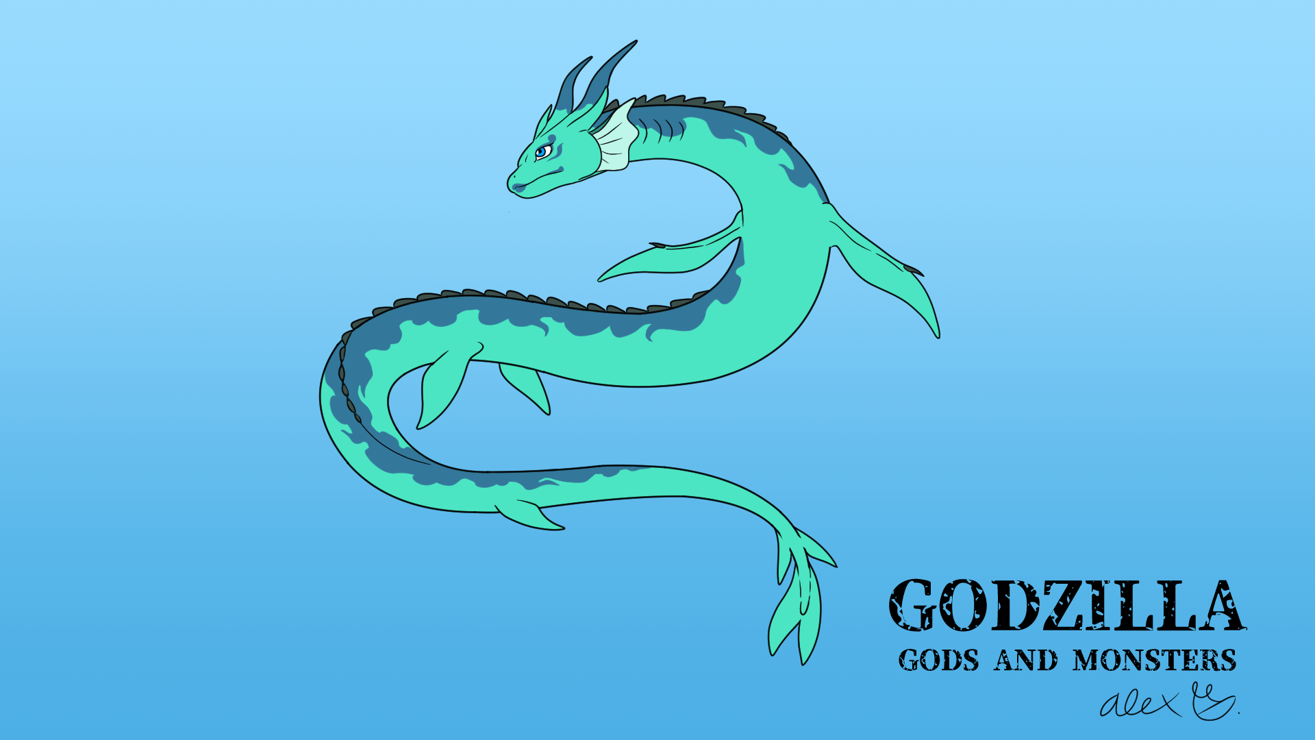 G Manda Godzilla Gods and Monsters: Manda by thecreator9 on DeviantArt