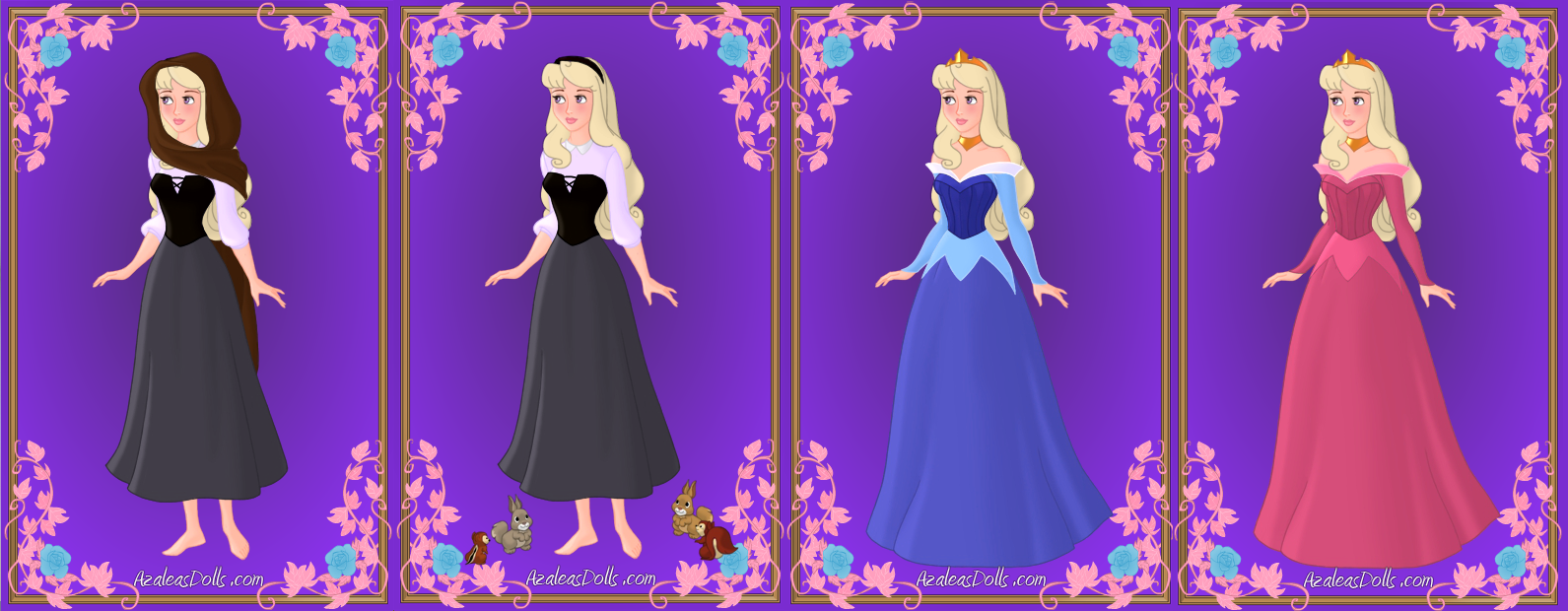 Aurora / Briar Rose Wardrobe {Heroine Creator} by Candy-Cane-xo on  DeviantArt