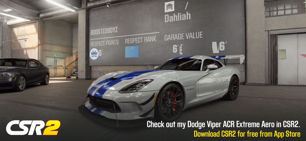 Csr racing 2 Dodge Viper ACR Extreme Aero by 2022cris on DeviantArt