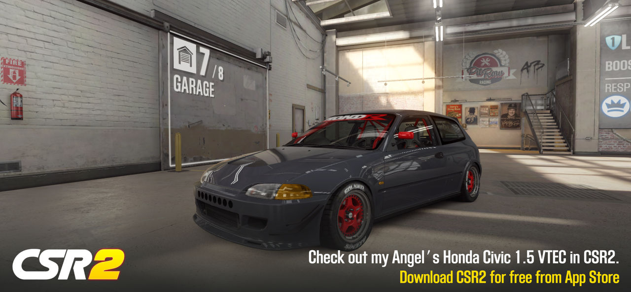Csr racing 2 Angel's Honda Civic by amityblight2024 on DeviantArt