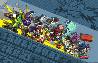 Sonic - Teams against Eggman