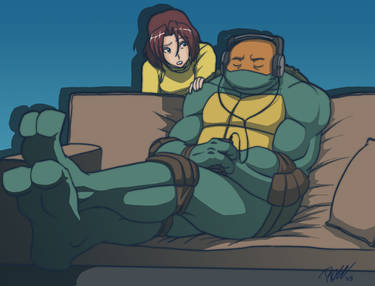 MNT Gaiden: Mikey relaxing