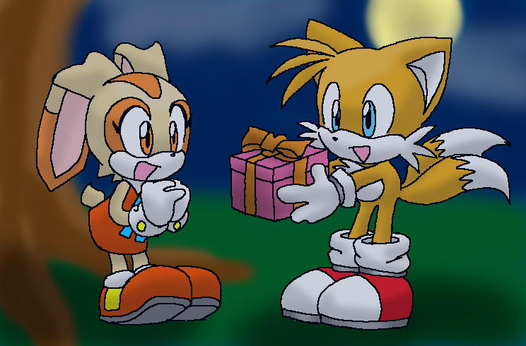 Tails and Cream - Cute date by Tigerfog on DeviantArt