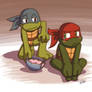 Raph's melted ice cream