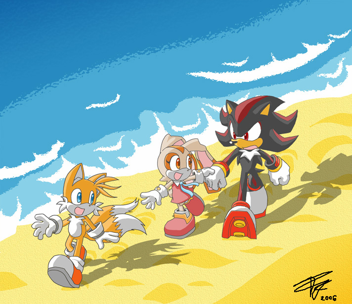 Shadowfriendly Deviantart Tails Tails,Cream,Shadow -Innocence by Tigerfog on DeviantArt