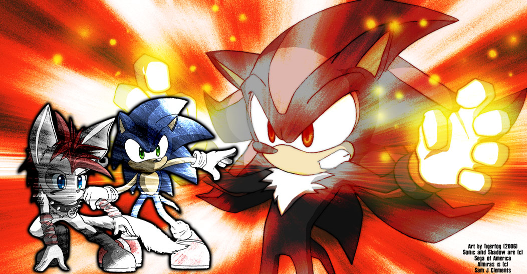 Almiras and Sonic VS Shadow