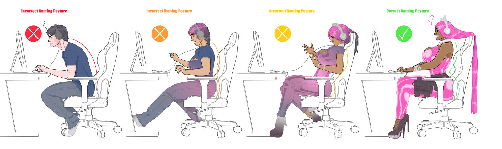 CMSN-Nicki's Correct CoD Posture TG by Banedearg on DeviantArt