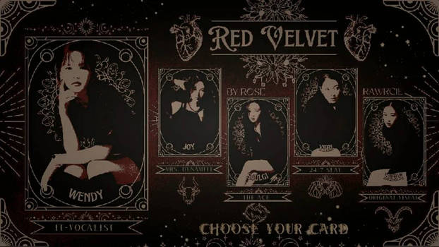 Red Velvet Graphic Poster