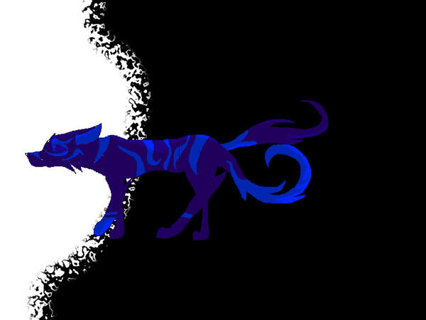 The Blue Wolf by OngakuK on DeviantArt