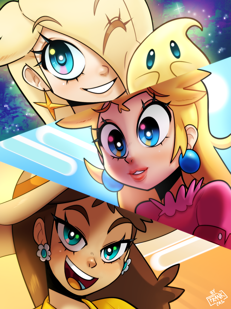 Nintendo Princesses by YoselinFrankCat on DeviantArt