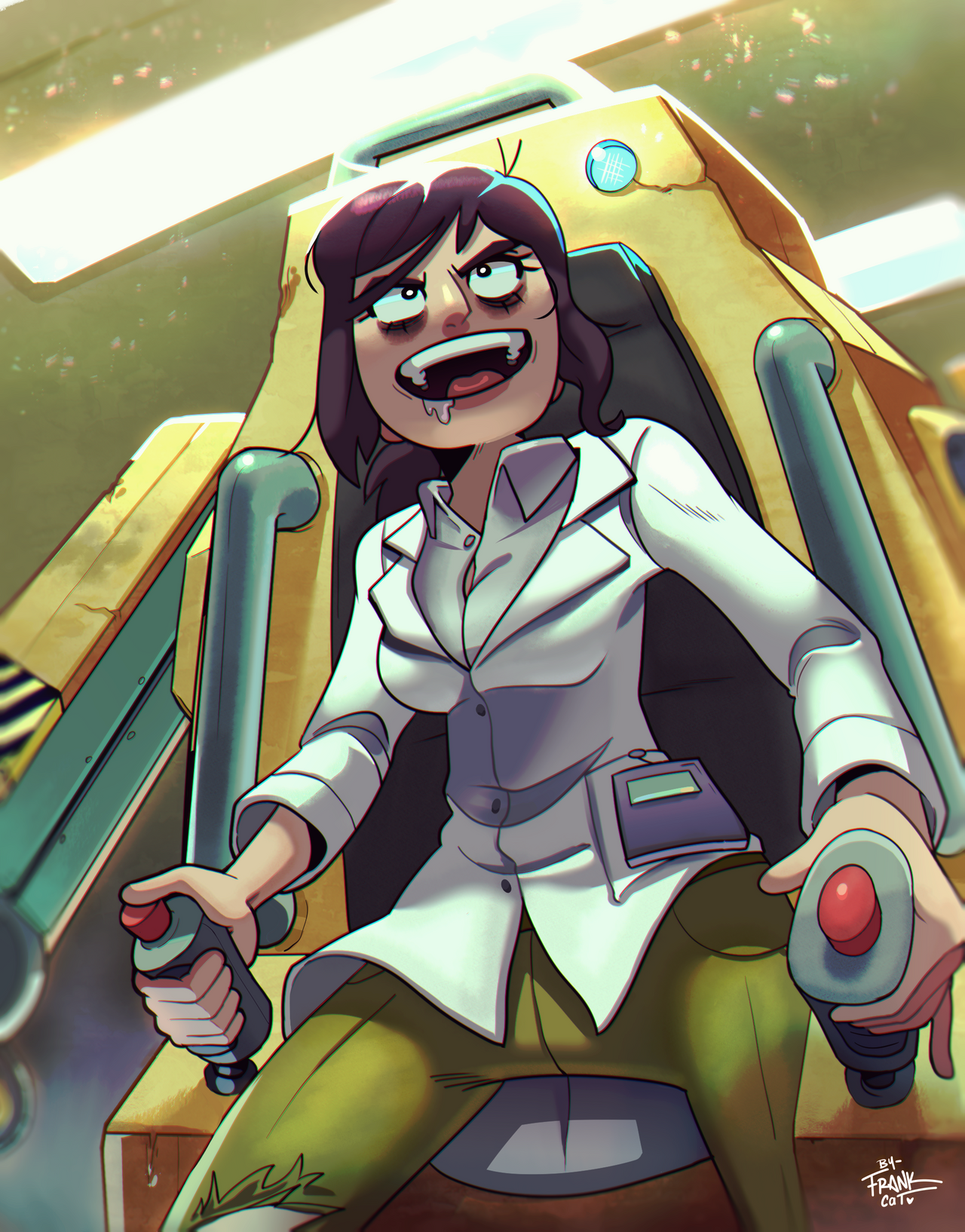Reagan Ridley Work Card Reagan Ridley INSIDE JOB by YoselinFrankCat on DeviantArt