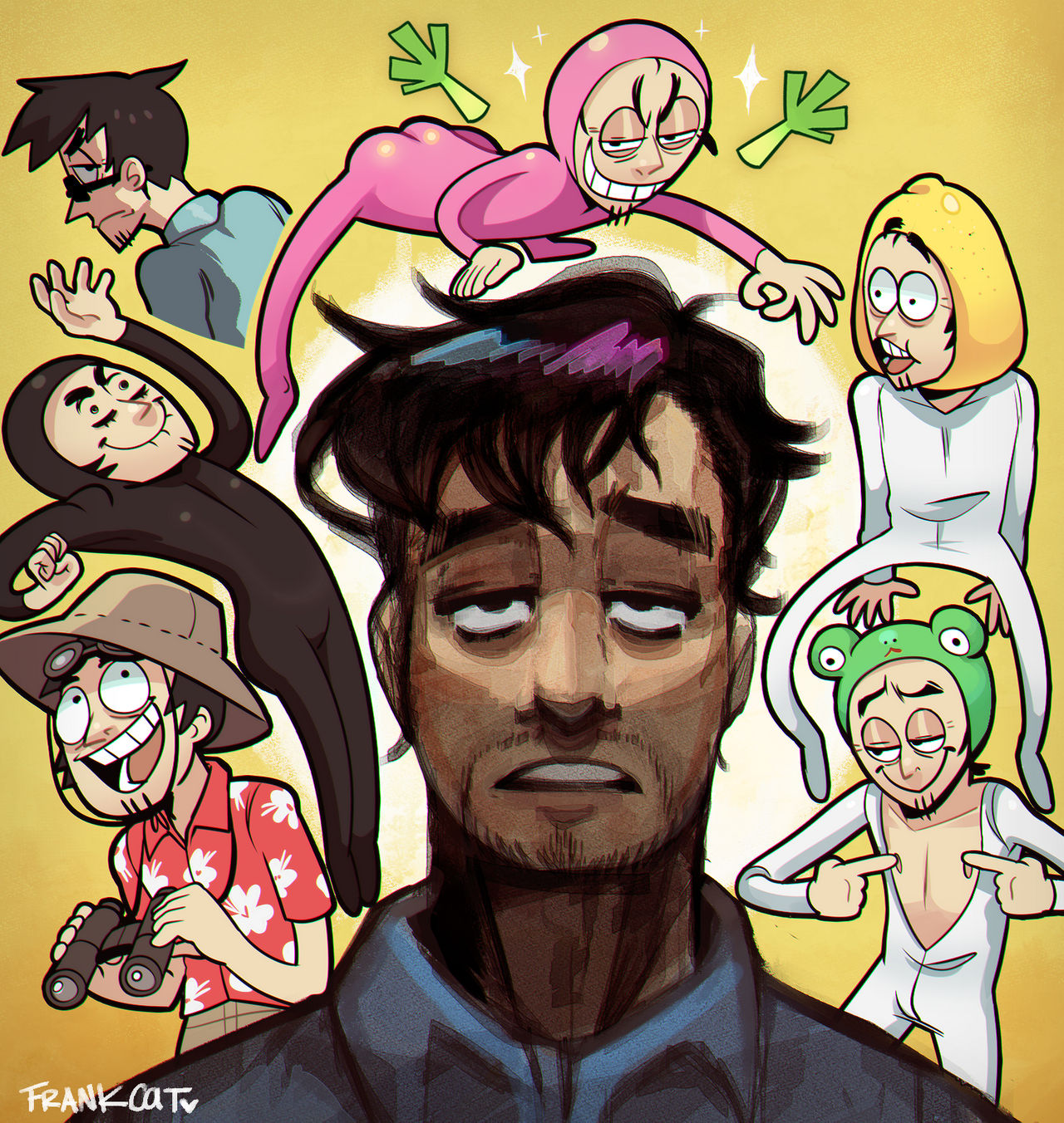Filthy Frank multiverseee by YoselinFrankCat on DeviantArt
