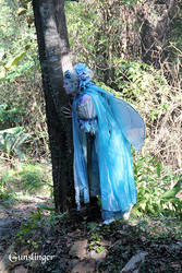 Blue Faerie Hiding