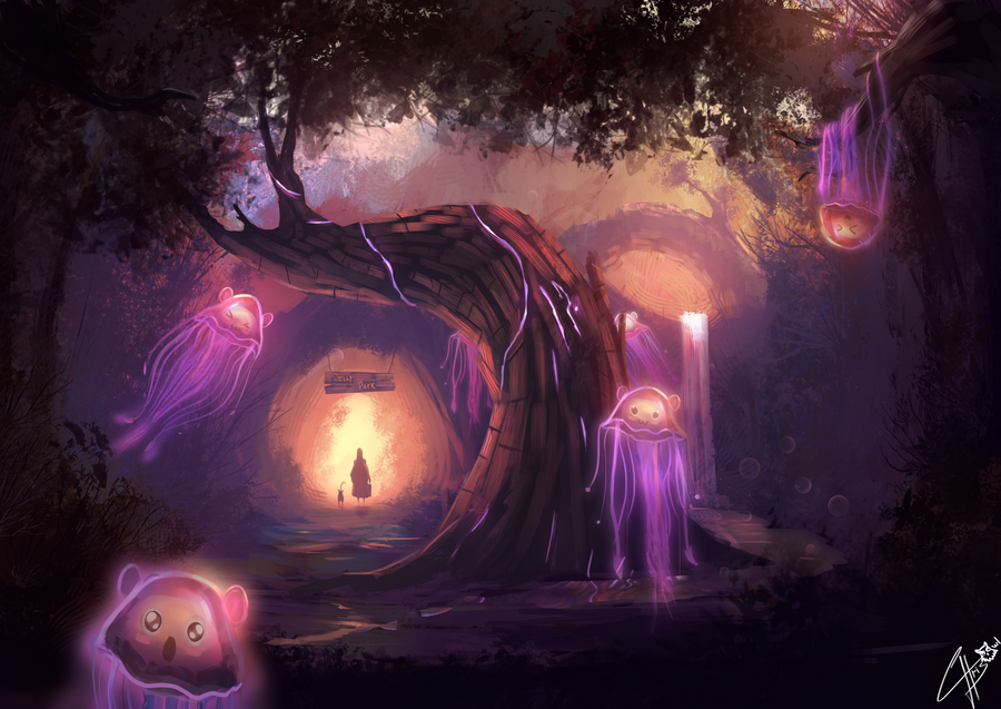 Split Path - Light Path Choice by Chris-Owl on DeviantArt