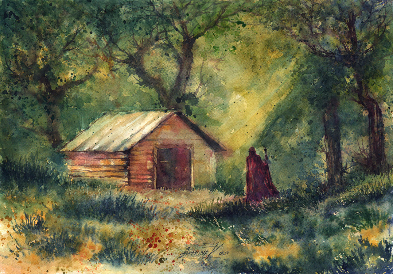 Home of Forest Witch by AnnaArmona