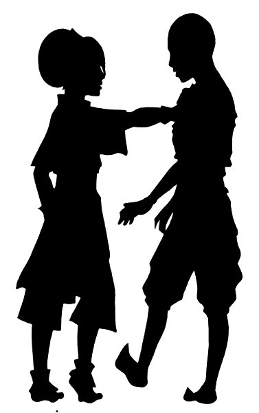 Ship Silhouette - Aang+Toph