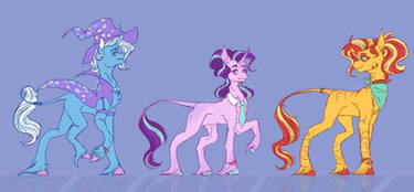 Trio Unicorns (Little redesign)