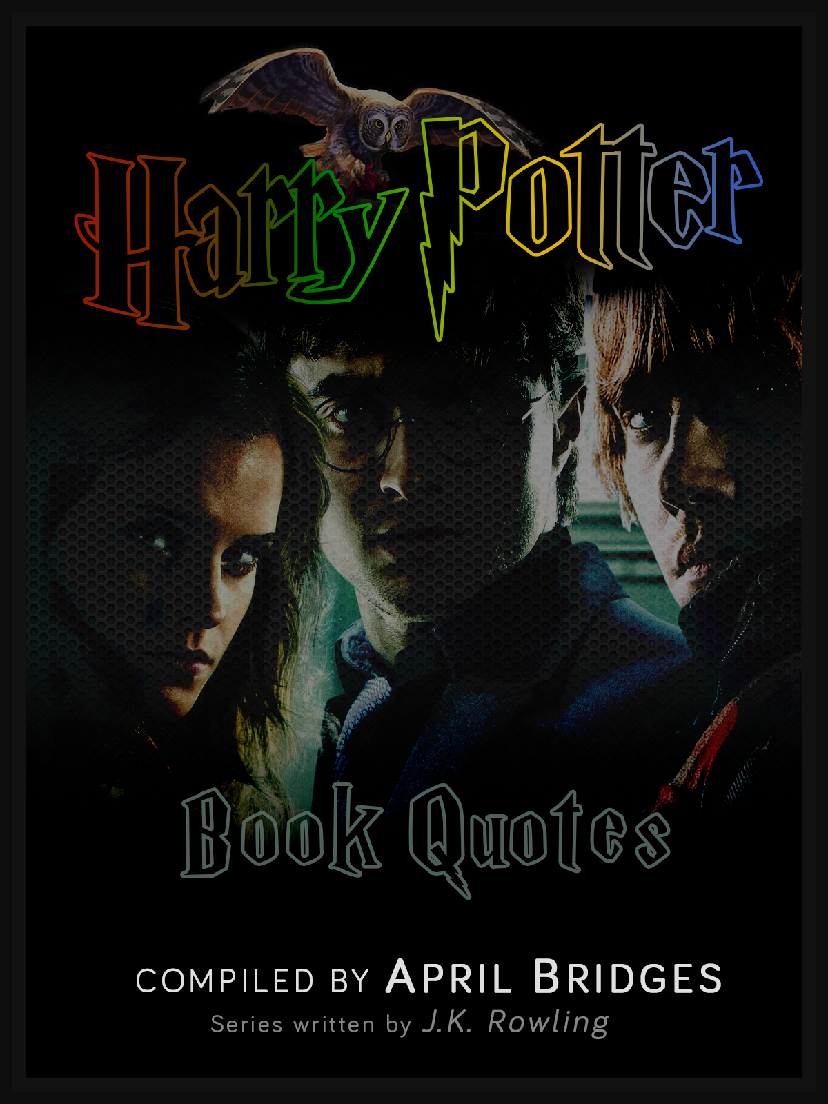 Book Cover - Harry Potter, Book Quotes by babygurl83