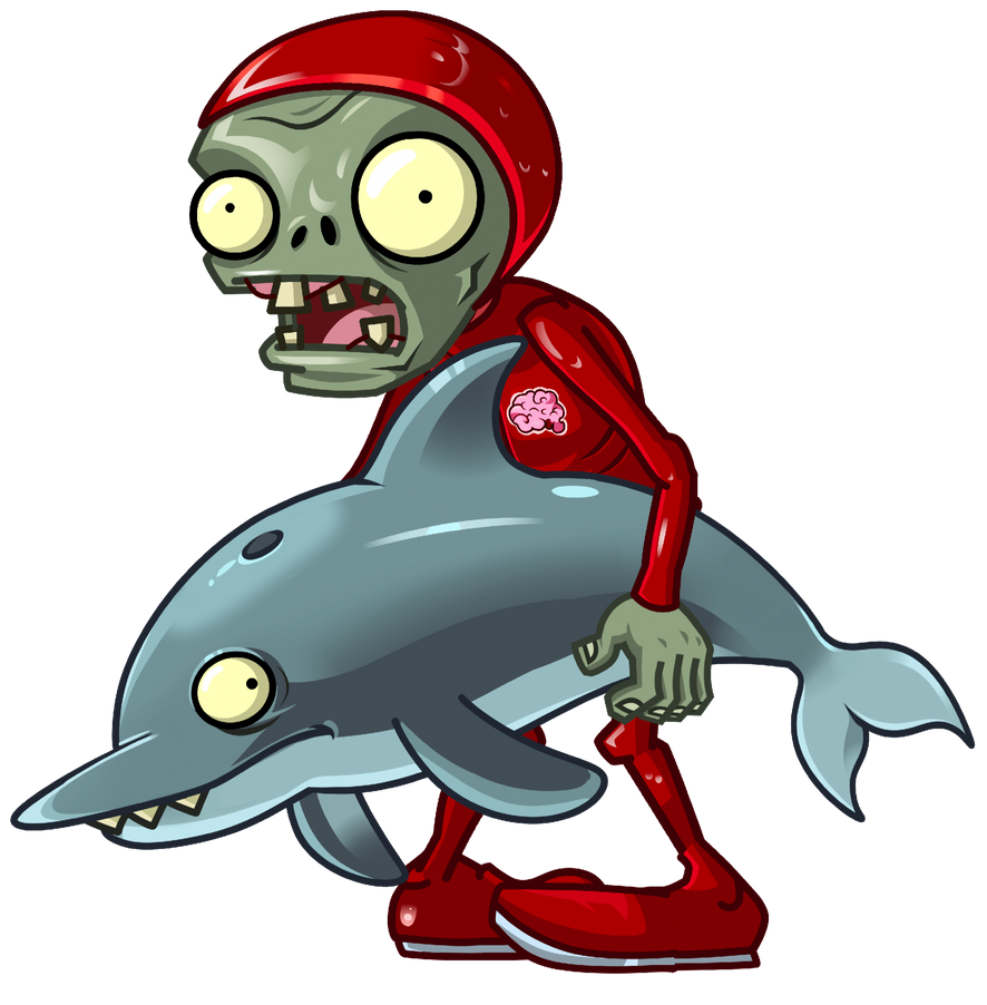 Dolphin Rider pvz2 Style Dolphin Rider Zombie by LegendaryBrother on DeviantArt
