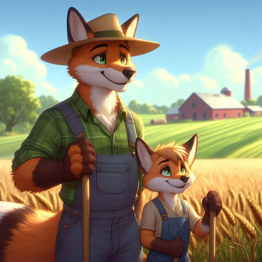 AH yes, our lovely farm! by CoonArt on DeviantArt