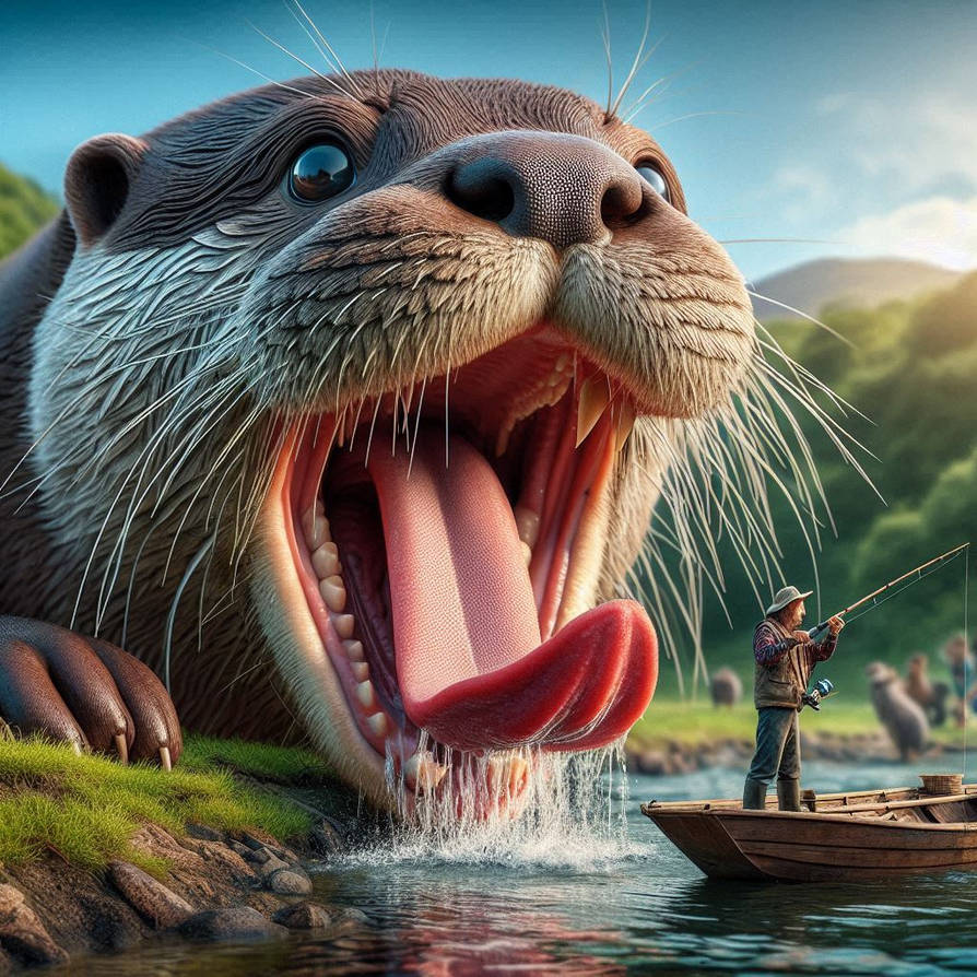 Anoymouse Fish Why just eating fish?! by CoonArt on DeviantArt