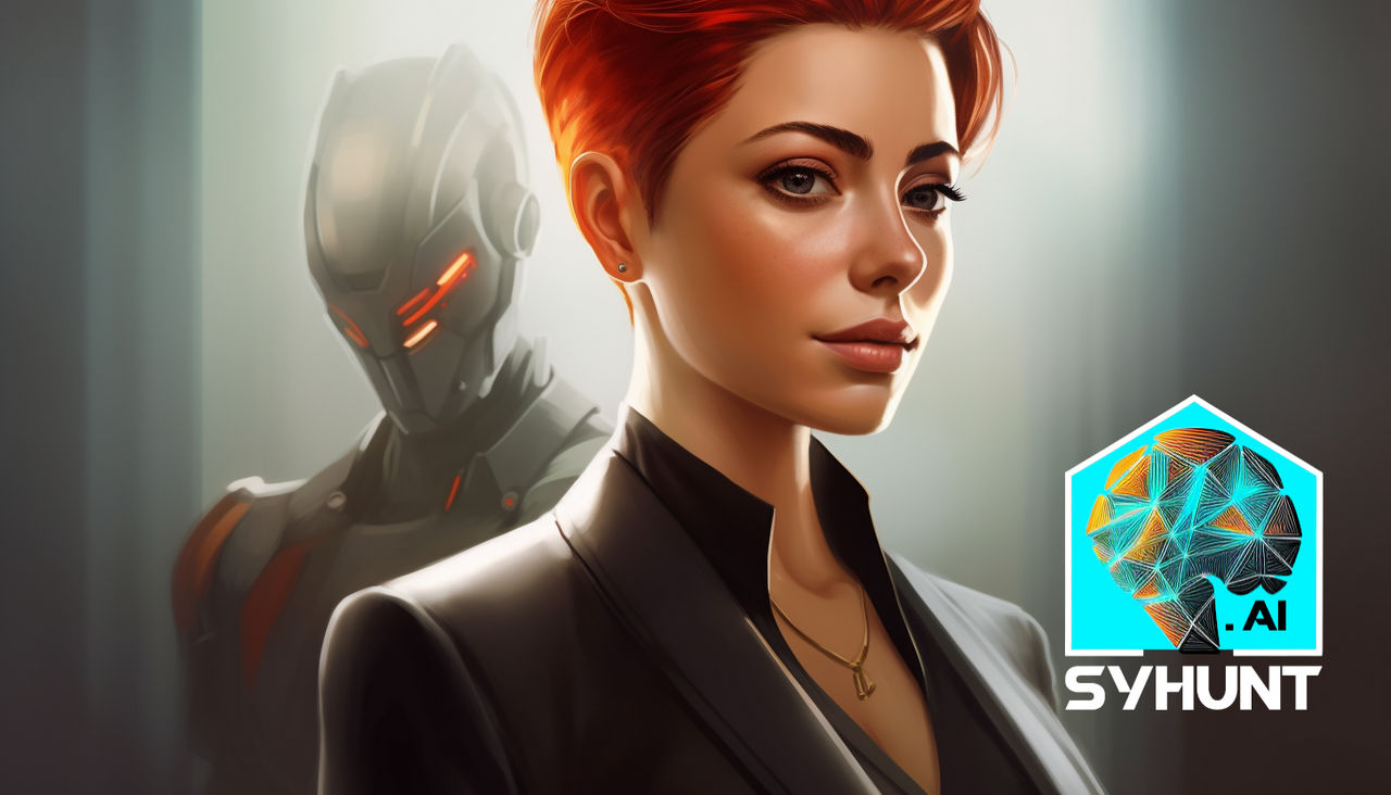 Syhunt Icon Satu and AI robot by syhunt on DeviantArt
