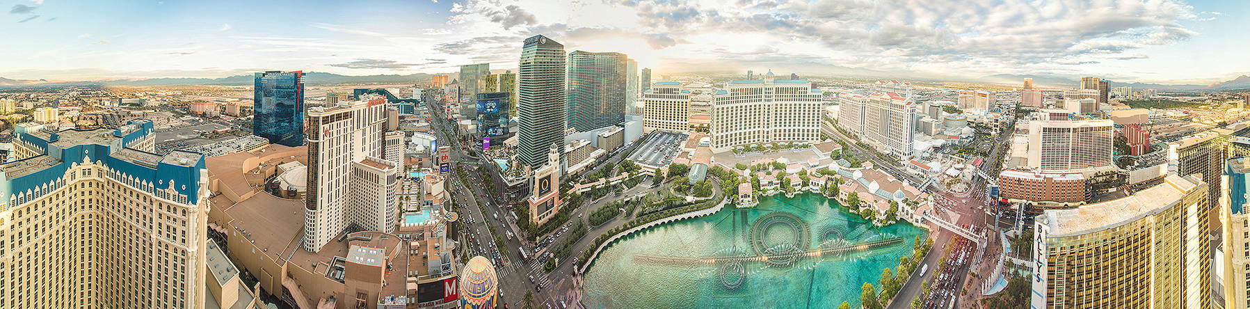 Las Vegas - View from Eifeltower