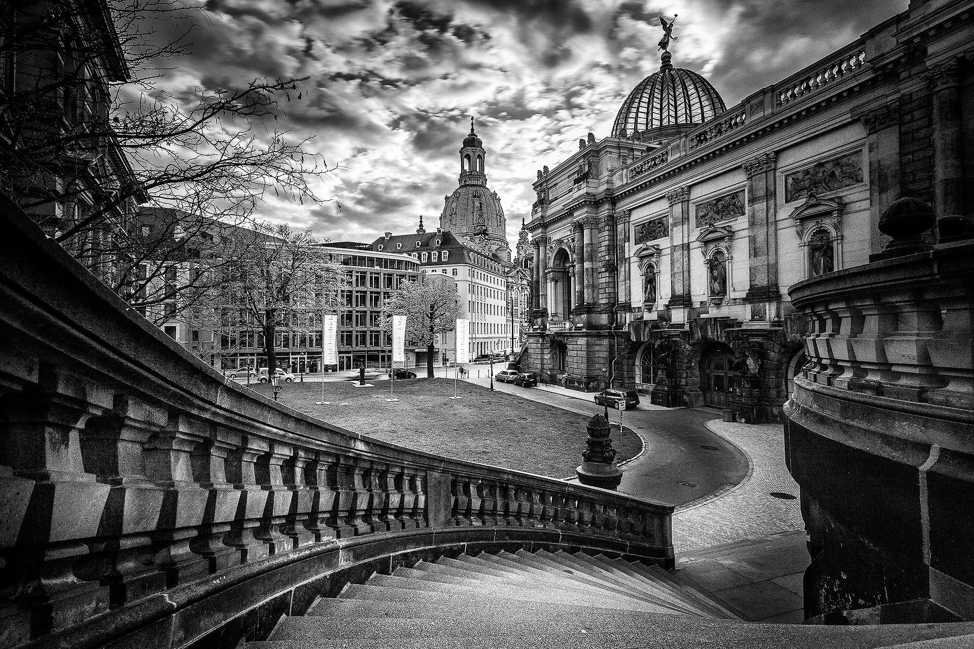 Dresden in Black and White