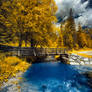 Blue river - infrared