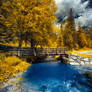 Blue river - infrared